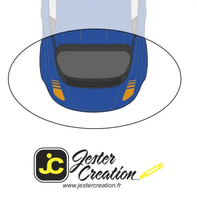 Stickers Aile Arrière Alpine Version 2 FlexOAuto