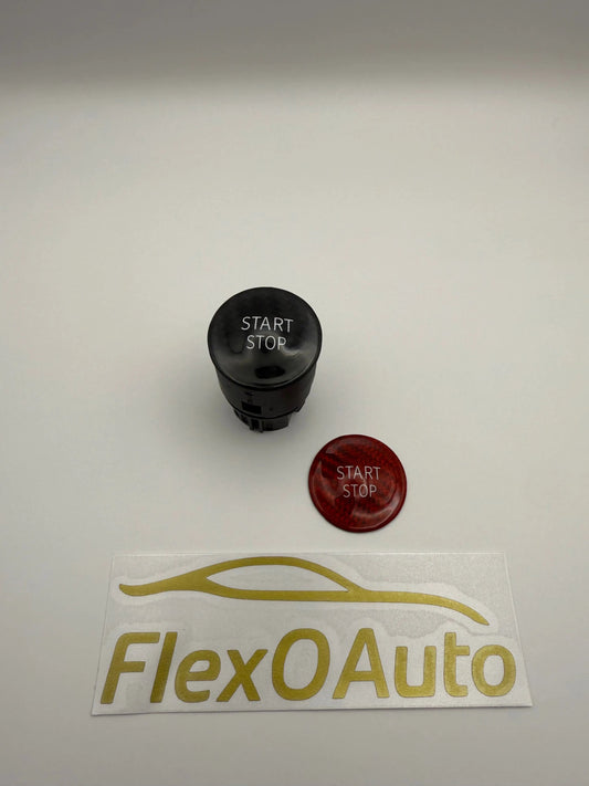 Bouton Start/Stop Carbon Renault FlexOAuto