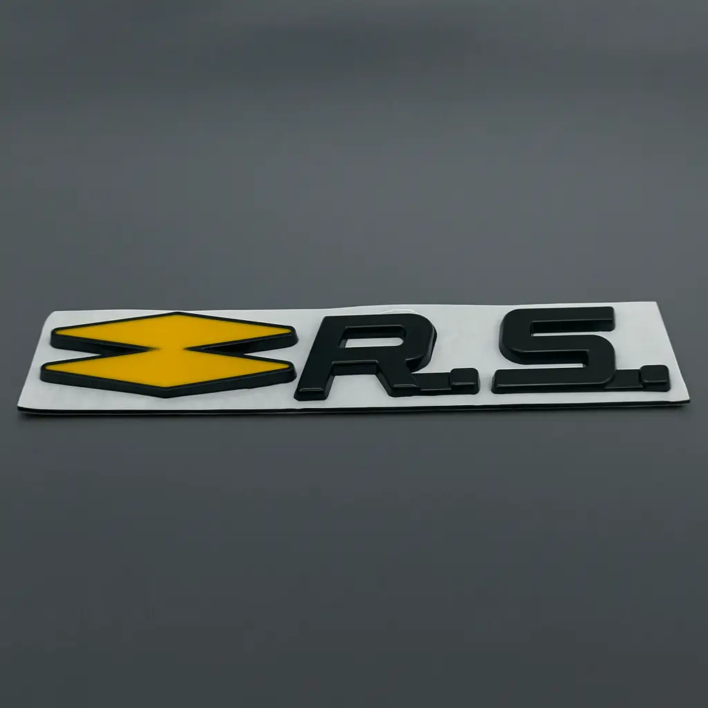 Emblême RS "Renault Sport" Universel FlexOAuto