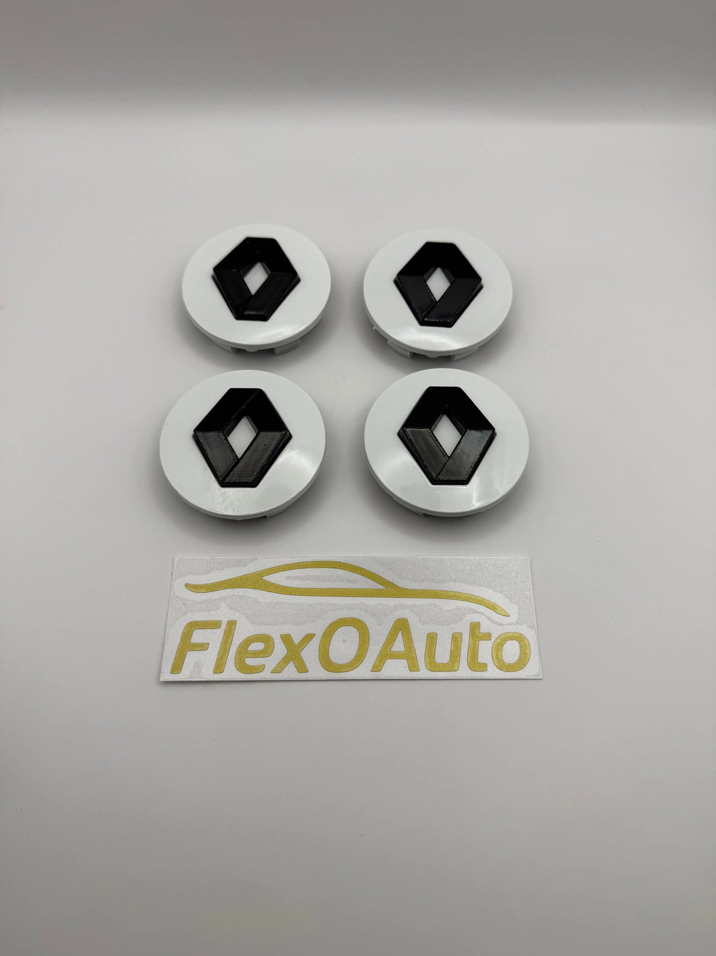 Centres de roues Renault 57 mm  (lot de 4) FlexOAuto
