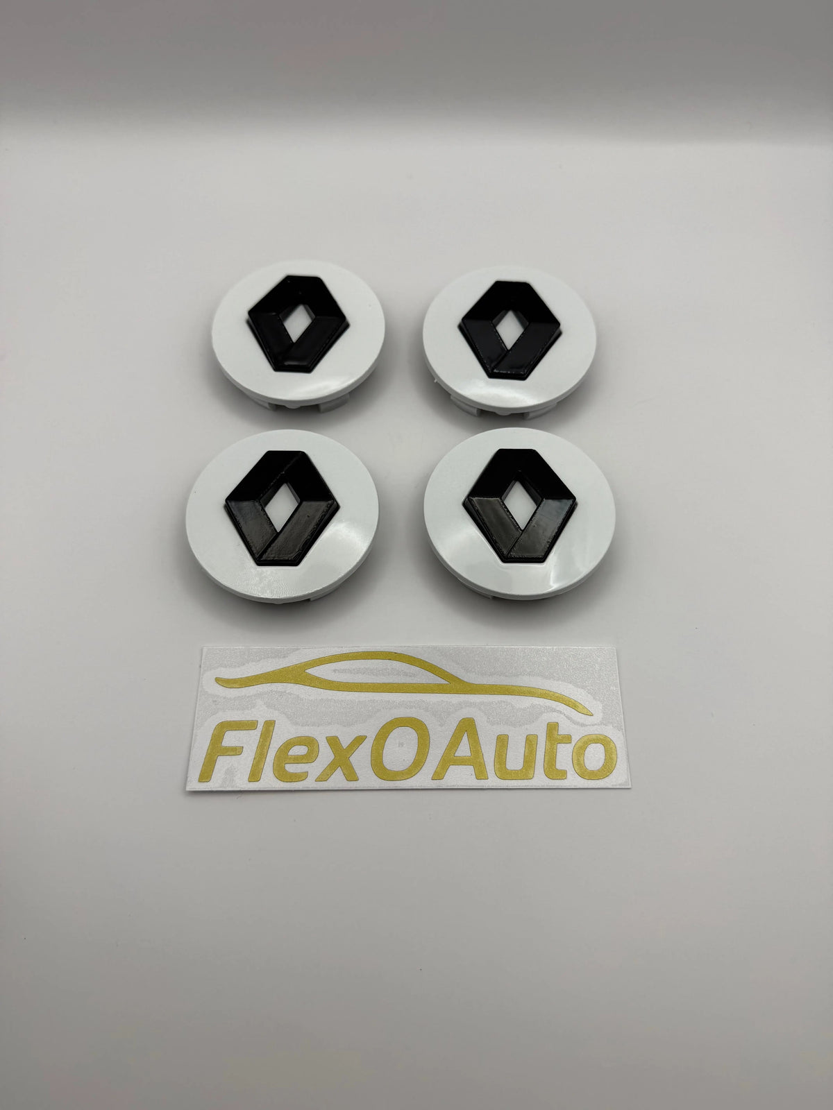 Centres de roues Renault 57 mm  (lot de 4) FlexOAuto
