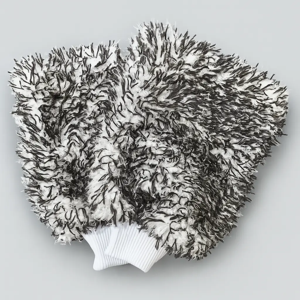 Gant microfibre de nettoyage voiture – Ultra-absorbant & anti-rayures FlexOAuto