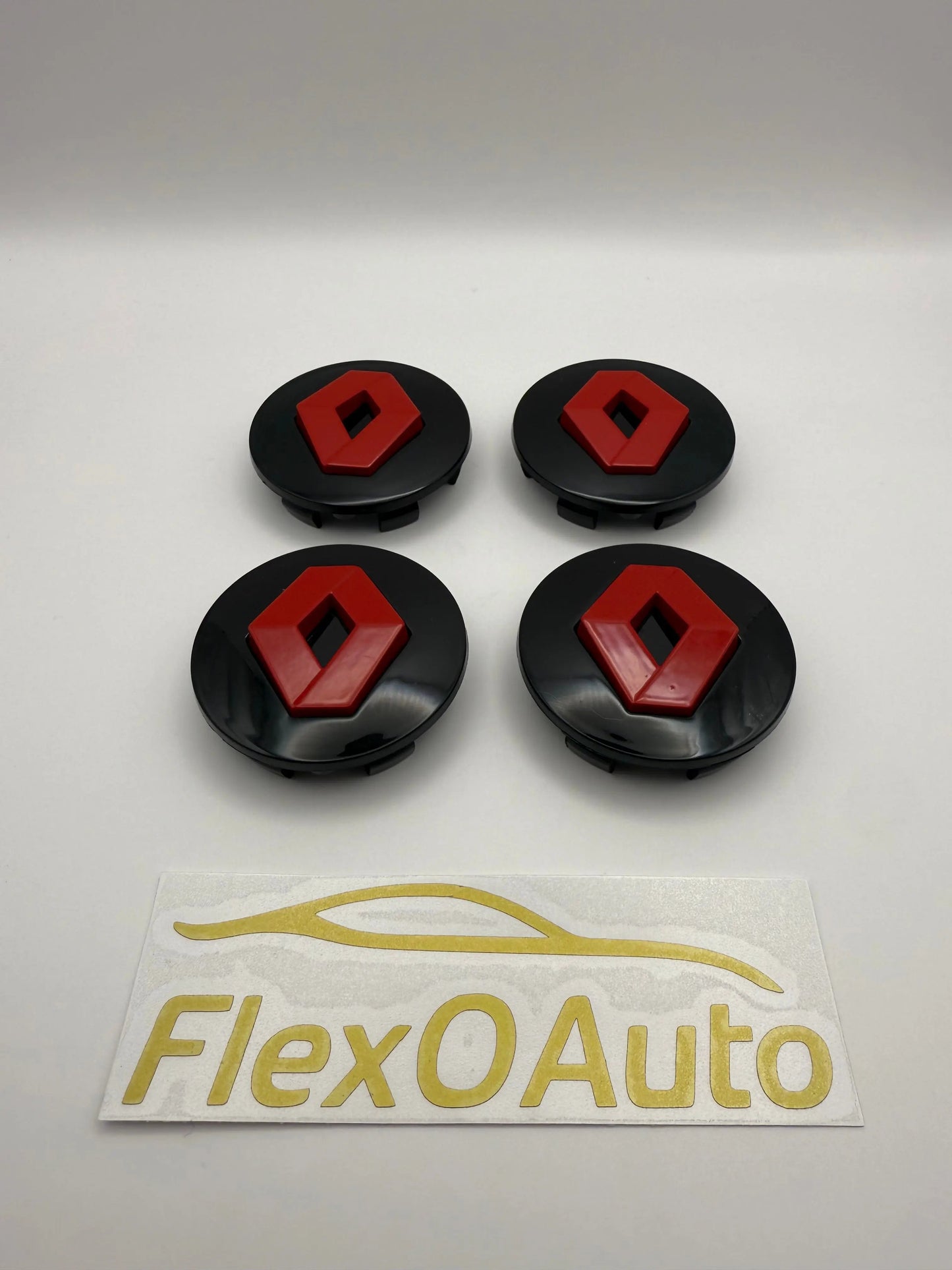 Centres de roues Renault 57 mm  (lot de 4) FlexOAuto