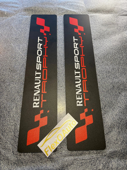 Caches Plaques Renault Sport Trophy – PVC 3mm FlexOAuto