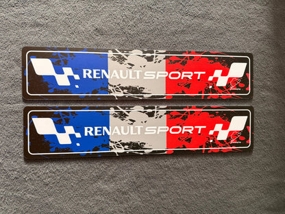 Cache-plaque Renault Sport Édition Nürburgring 🇫🇷 | FlexOauto FlexOAuto