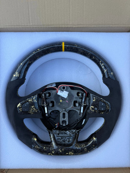 Volant Carbone Forgé Or – Clio 4 RS FlexOAuto