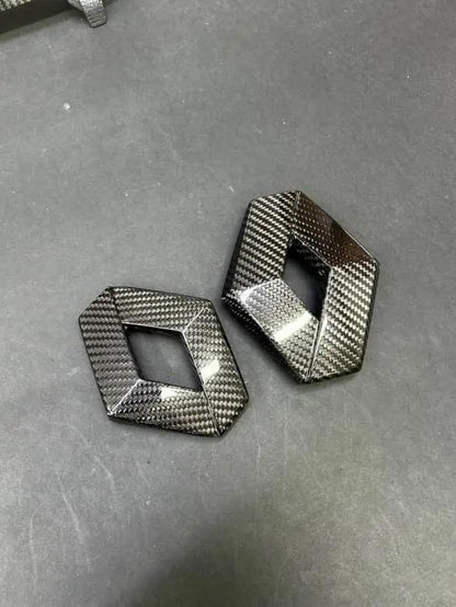 Pack logos avant et arrière carbone – Renault Mégane 3 RS Phase 1 & 2 (2009-2014) FlexOAuto