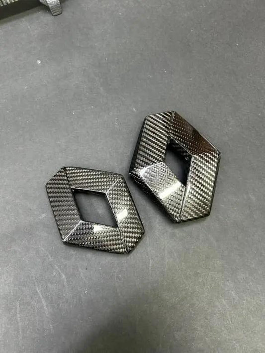 Pack logos avant et arrière carbone – Renault Mégane 3 RS Phase 1 & 2 (2009-2014) FlexOAuto