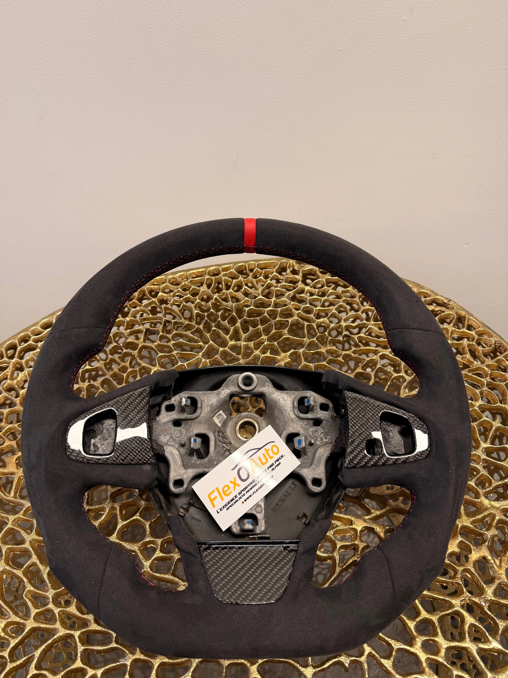 Volant Clio 4 RS Alcantara carbon - FlexOAuto