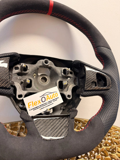 Volant Sport Alcantara & Cuir Perforé – Renault Clio 4 RS / GT - FlexOAuto