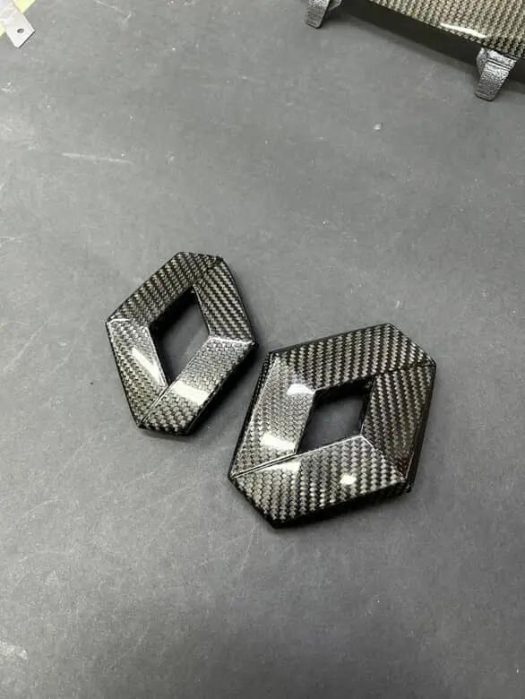Pack logos avant et arrière carbone – Renault Mégane 3 RS Phase 1 & 2 (2009-2014) FlexOAuto