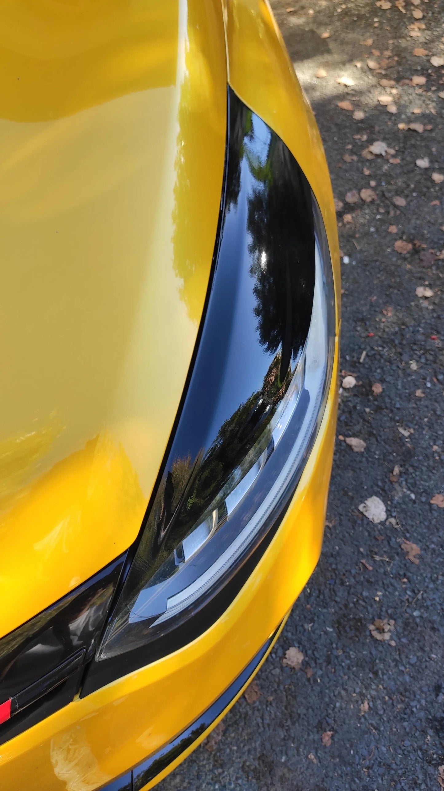 Paupières de phares Clio 4 RS – Film teinté noir gloss (pack complet) FlexOAuto