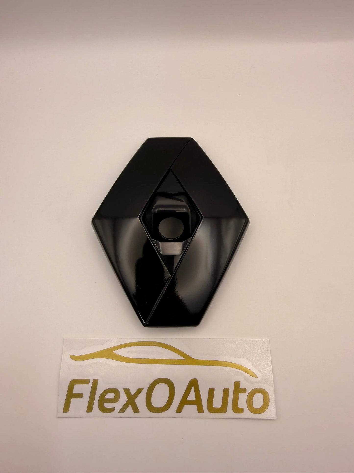 Monogramme noir brillant avec emplacement caméra – Renault Clio 4 RS Phase 2 FlexOAuto