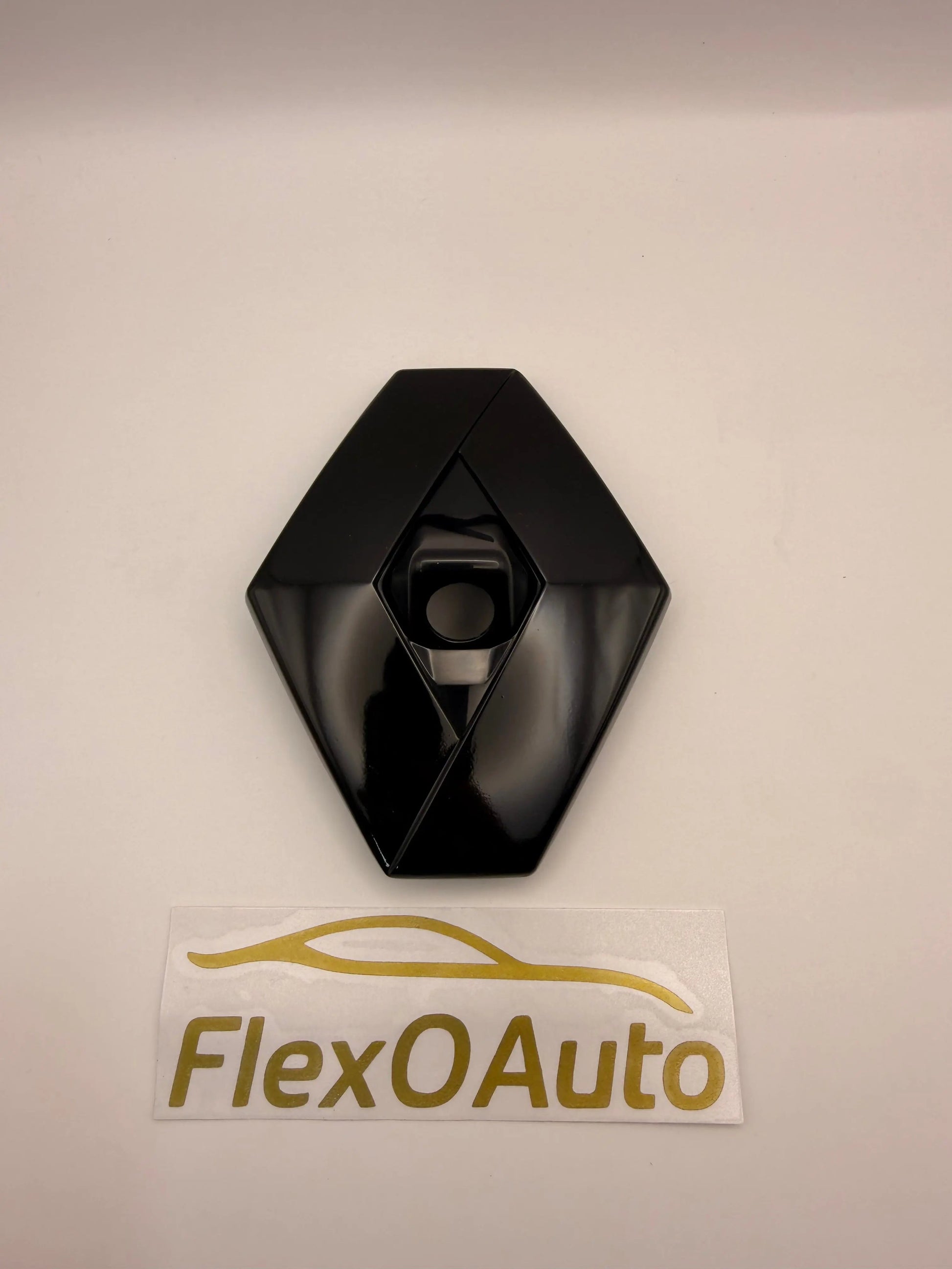 Monogramme noir brillant avec emplacement caméra – Renault Clio 4 RS Phase 2 FlexOAuto