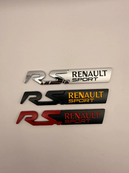 Badge Renault Sport RS Compatible RS & GT FlexOAuto