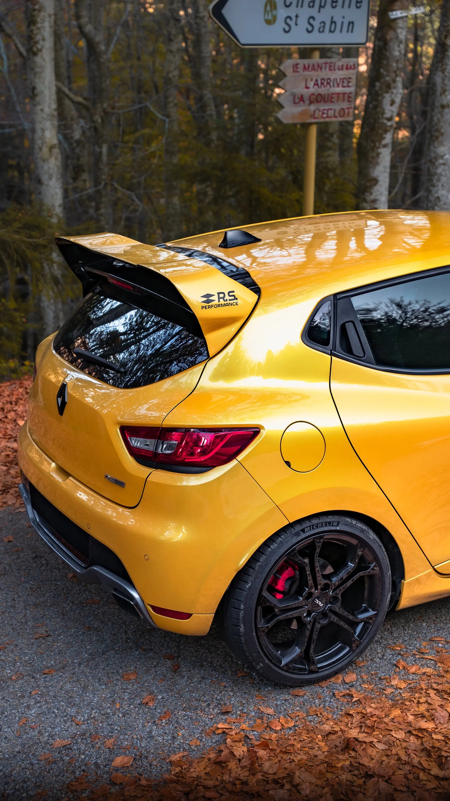 Becquet Clio 4 rs Type cup additionnel Flexoauto