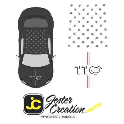 Stickers Alpine – Étoile FlexOAuto