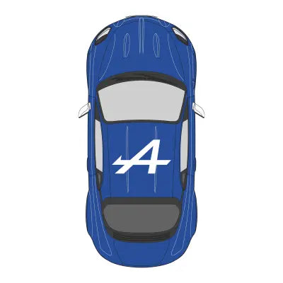 Stickers Alpine – Logo Toit FlexOAuto