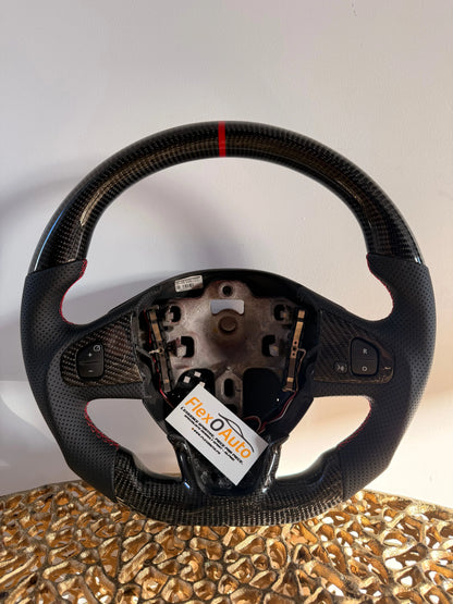 Volant Clio 4 RS Carbone – Cuir Perforé FlexOAuto