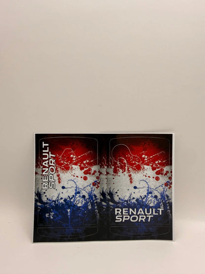 Autocollants carte Renault Sport Édition Tricolore 🇫🇷 FlexOAuto