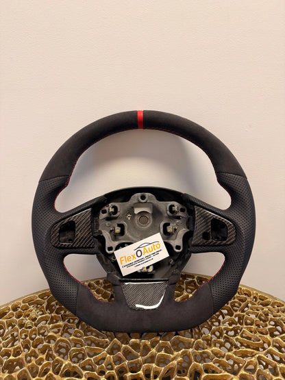 Volant Sport Alcantara & Cuir Perforé – Renault Clio 4 RS / GT - FlexOAuto