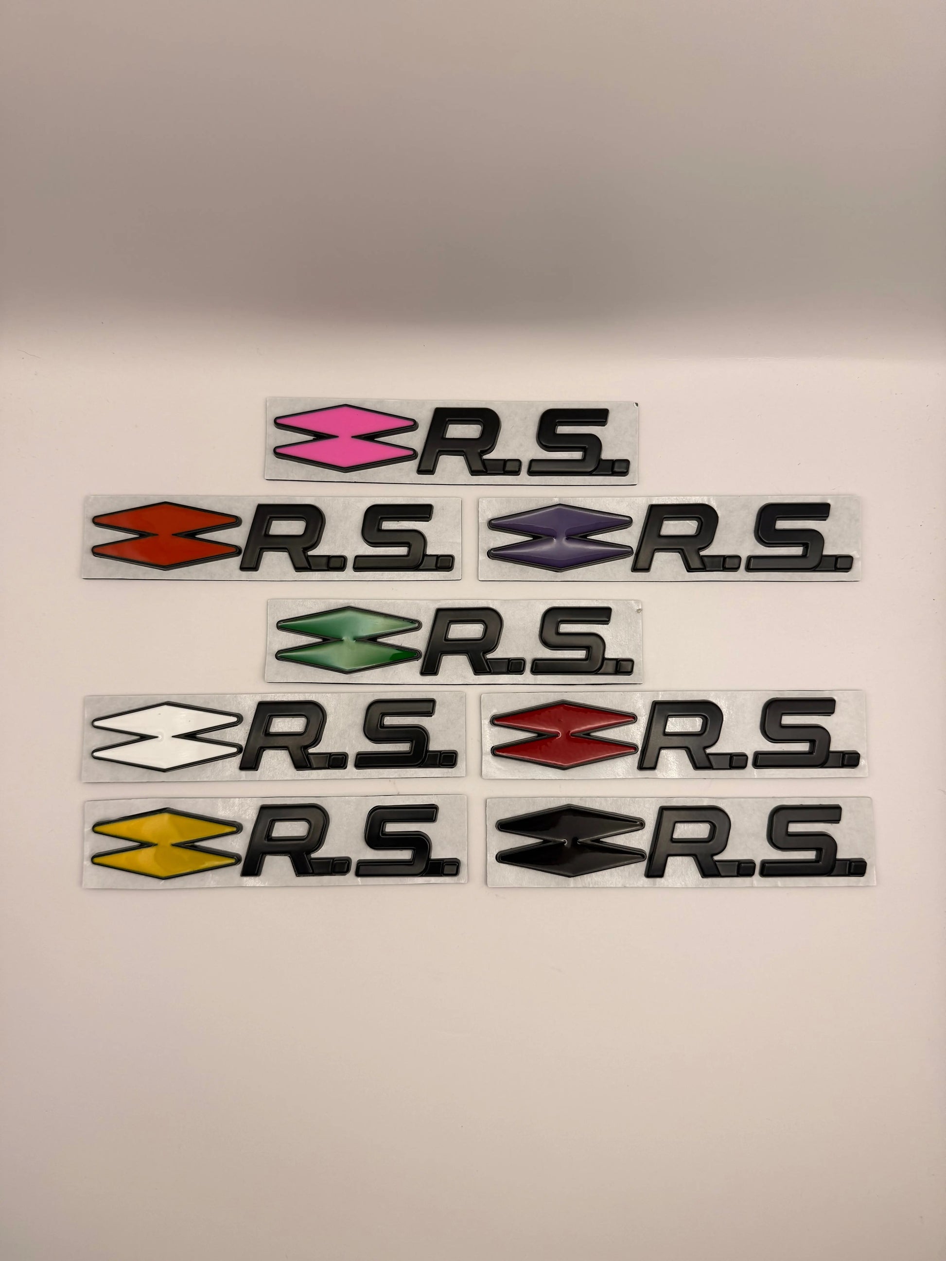Badge R.S. Renault sport monogramme FlexOAuto
