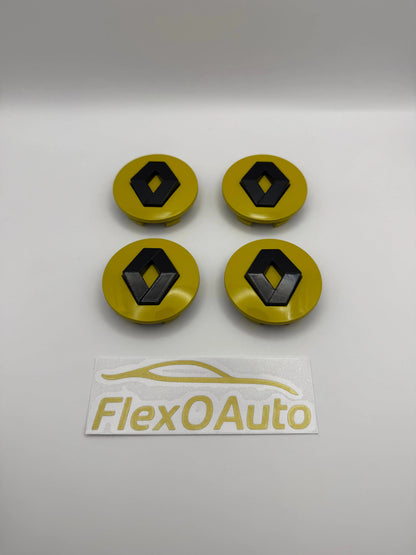 Centres de roues Renault 57 mm  (lot de 4) FlexOAuto