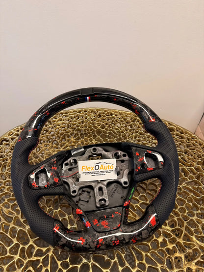 Volant carbone Clio 4 Rs shiftlight FlexOAuto