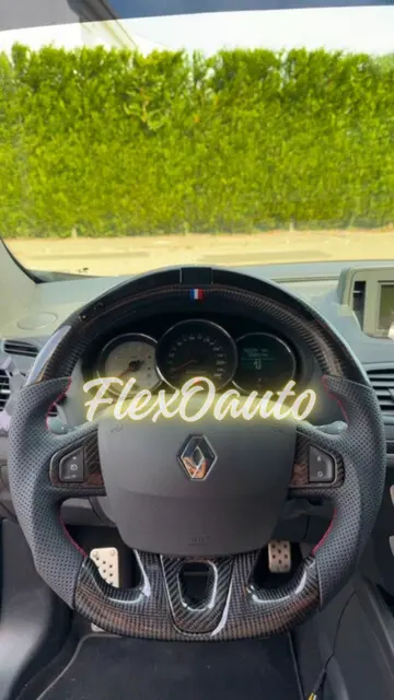 Volant Carbon Megane 3 Rs Shiftlight FlexOAuto