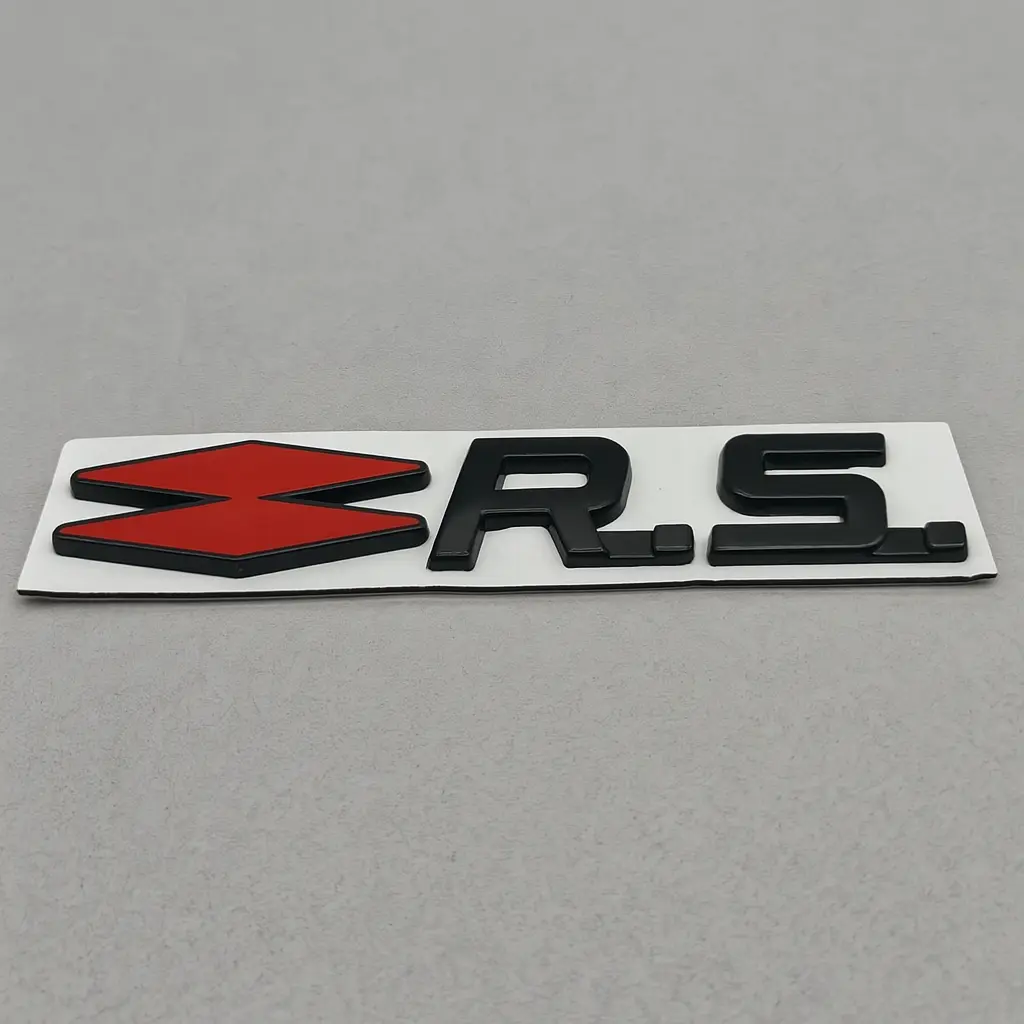 Emblême RS "Renault Sport" Universel FlexOAuto