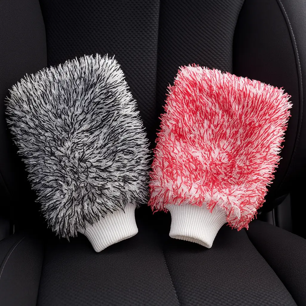 Gant microfibre de nettoyage voiture – Ultra-absorbant & anti-rayures FlexOAuto