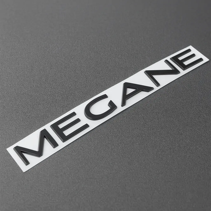 Monogramme Arrière Megane 4 Rs Noir brillant FlexOAuto