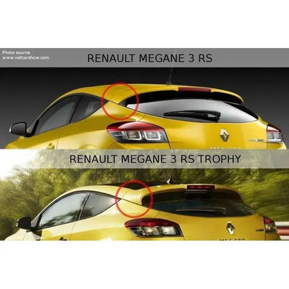 Maxton - BECQUET EXTENSION RENAULT MEGANE MK3 RS Trophy / RS Cup Noir Brillant FlexOAuto