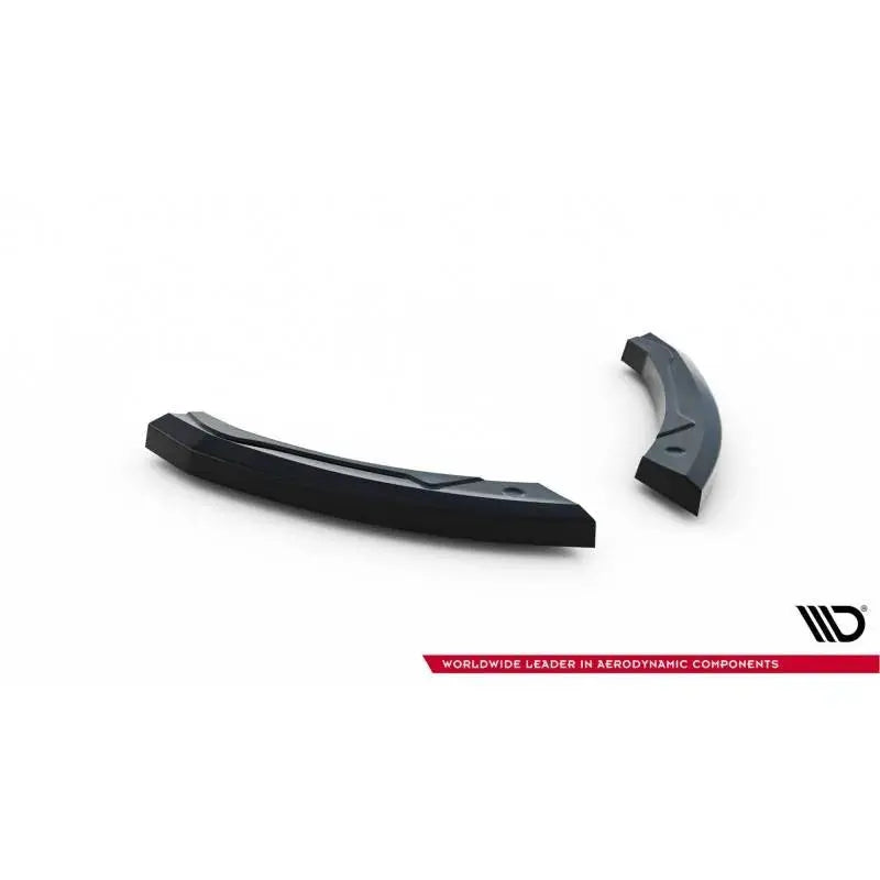 Maxton - LAME DU PARE CHOCS ARRIERE RENAULT MEGANE 3 RS Noir Brillant FlexOAuto