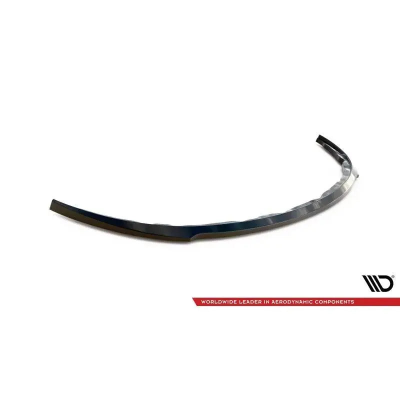 Maxton - LAME DU PARE-CHOCS AVANT RENAULT CLIO MK3 RS Noir Brillant FlexOAuto