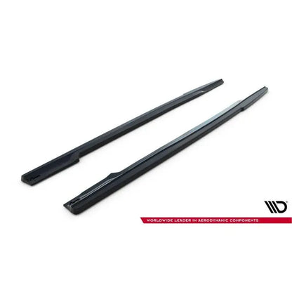 Maxton - SET DES DIFFUSEUR DES BAS DE CAISSE RENAULT CLIO MK4 RS Noir Brillant FlexOAuto