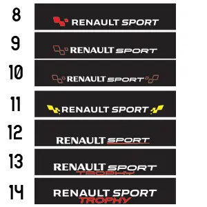 Pare soleil Renault Sport FlexOAuto