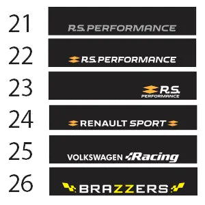 Pare Soleil Renault Sport Divers FlexOAuto